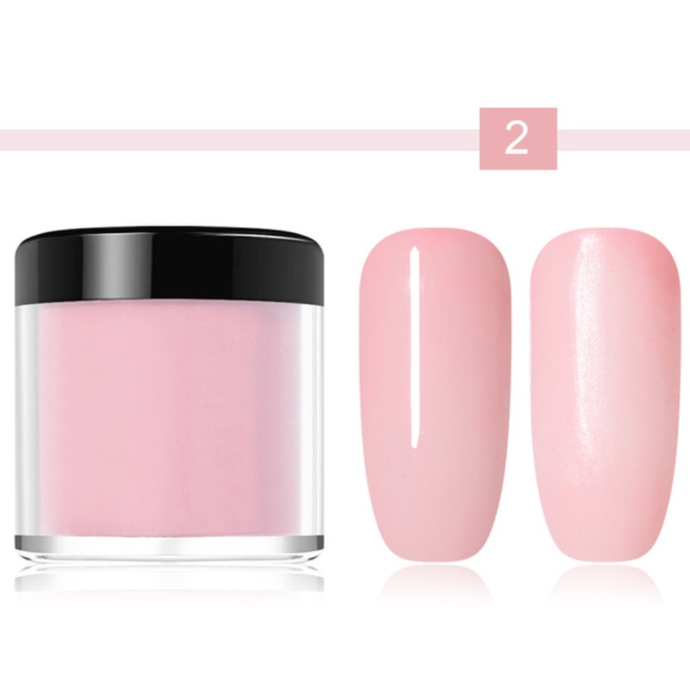 Pale Pink, Baby Pink Acrylic Nail Dip Powder